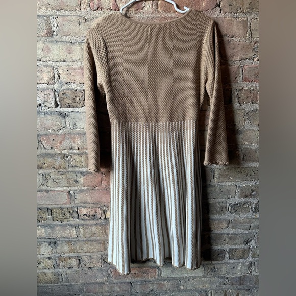 Calvin Klein Gray A-Line Sweater Dress - Picture 2 of 5